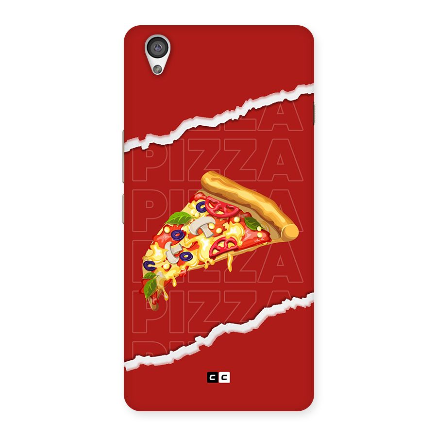 Pizza Lover Back Case for OnePlus X