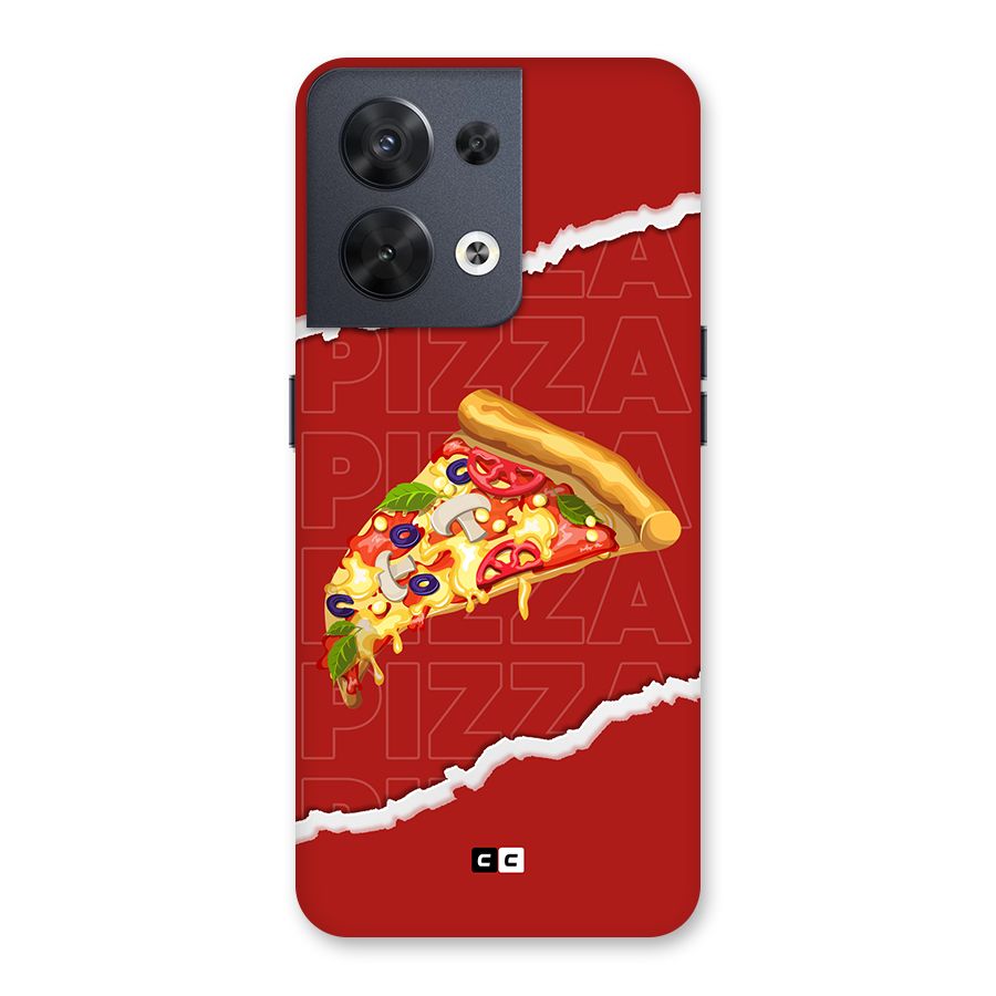 Pizza Lover Back Case for Oppo Reno8 5G
