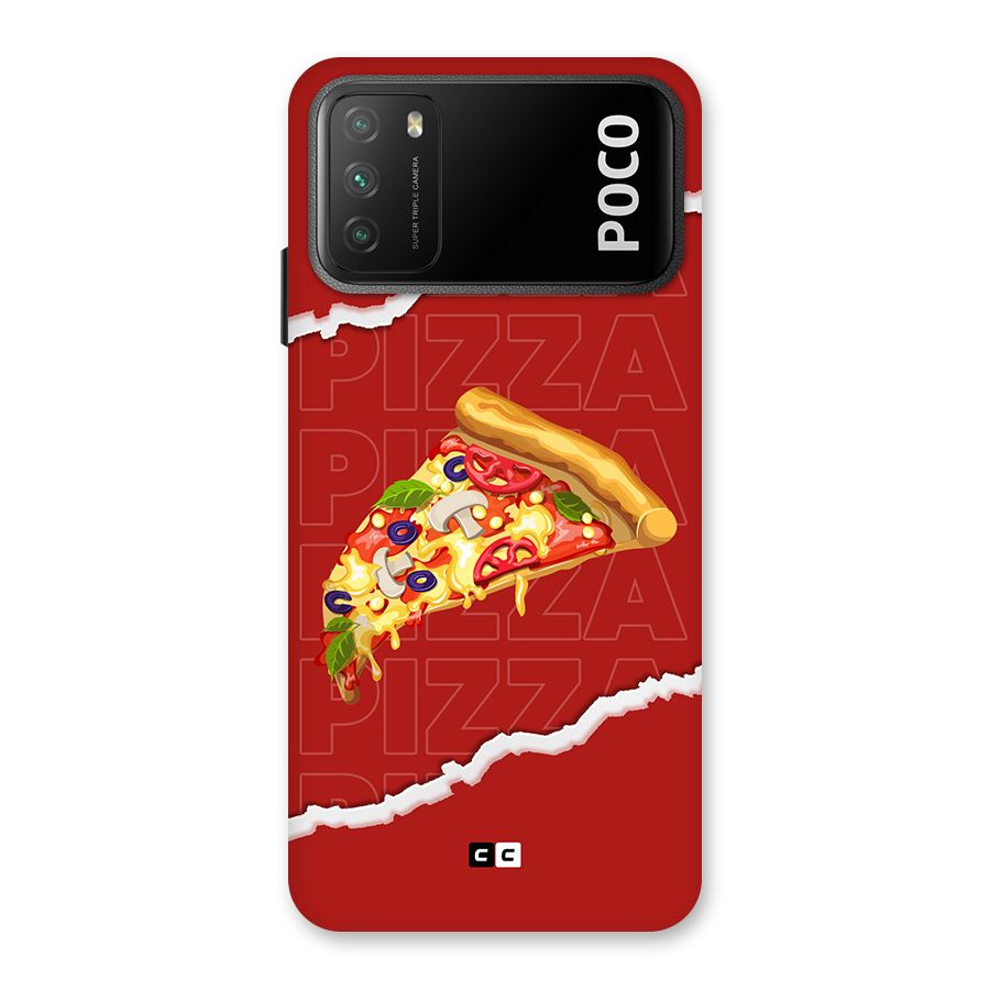 Pizza Lover Back Case for Poco M3