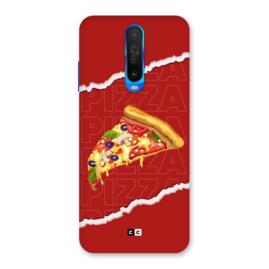 Pizza Lover Back Case for Poco X2