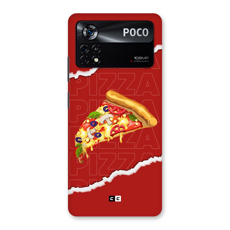 Pizza Lover Back Case for Poco X4 Pro 5G