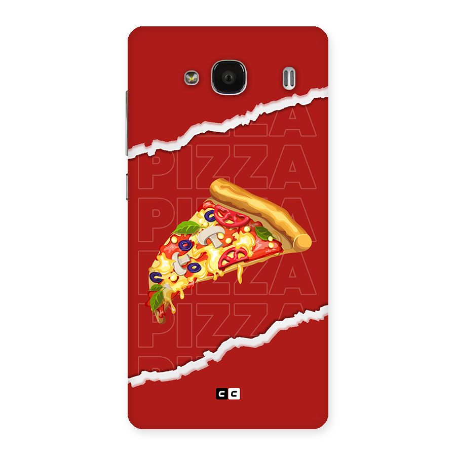 Pizza Lover Back Case for Redmi 2