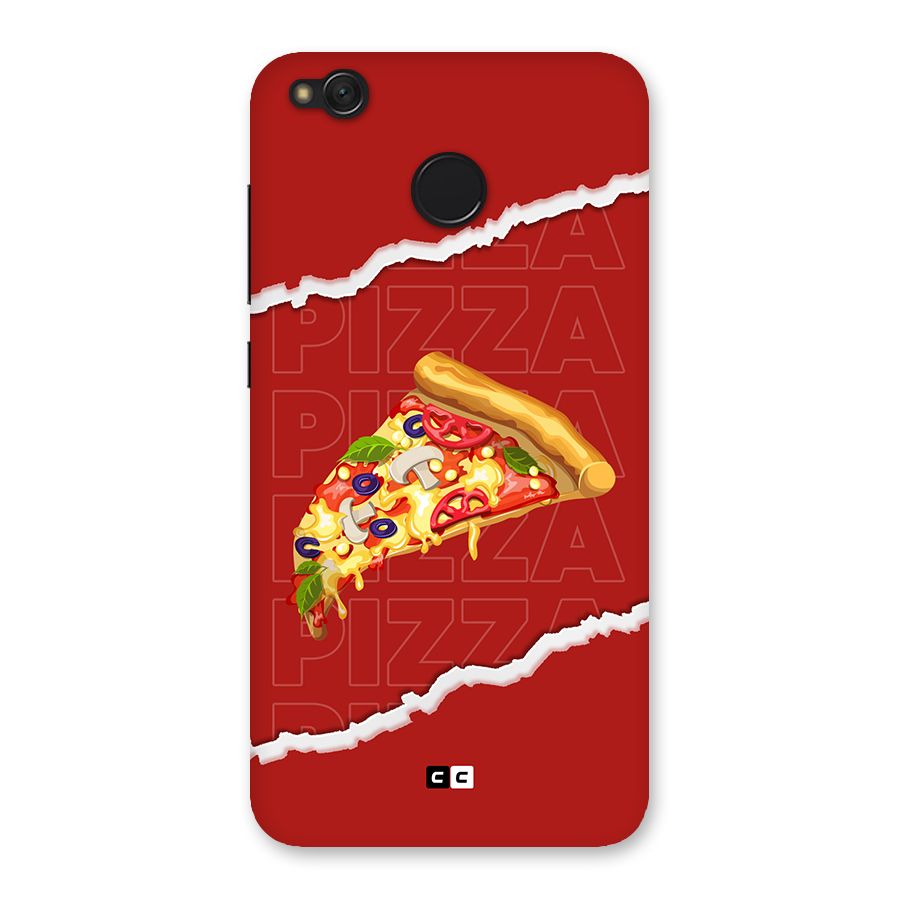 Pizza Lover Back Case for Redmi 4