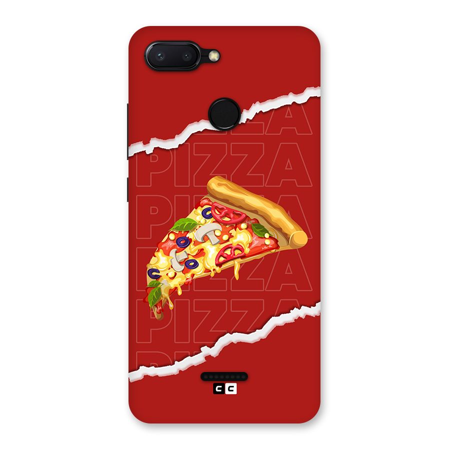 Pizza Lover Back Case for Redmi 6