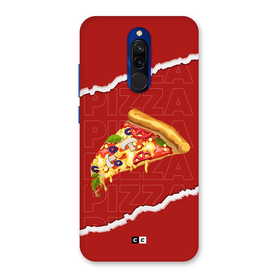 Pizza Lover Back Case for Redmi 8