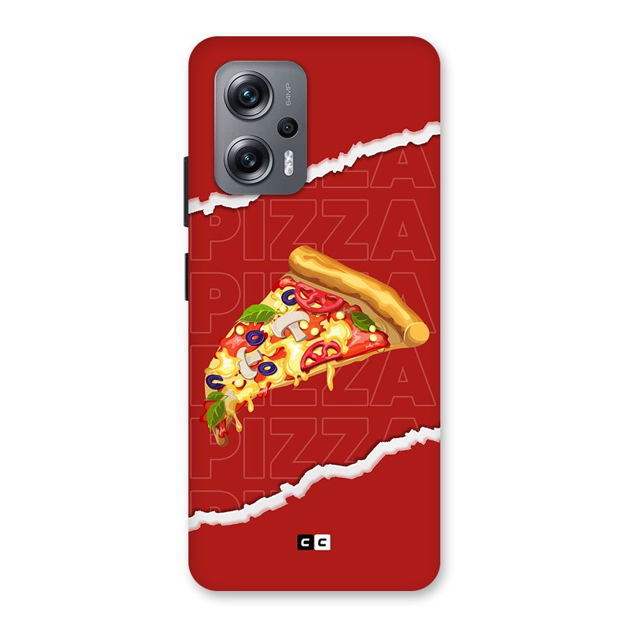 Pizza Lover Back Case for Redmi K50i