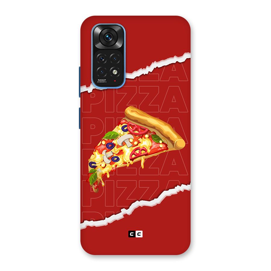 Pizza Lover Back Case for Redmi Note 11S