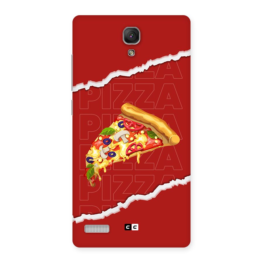 Pizza Lover Back Case for Redmi Note Prime