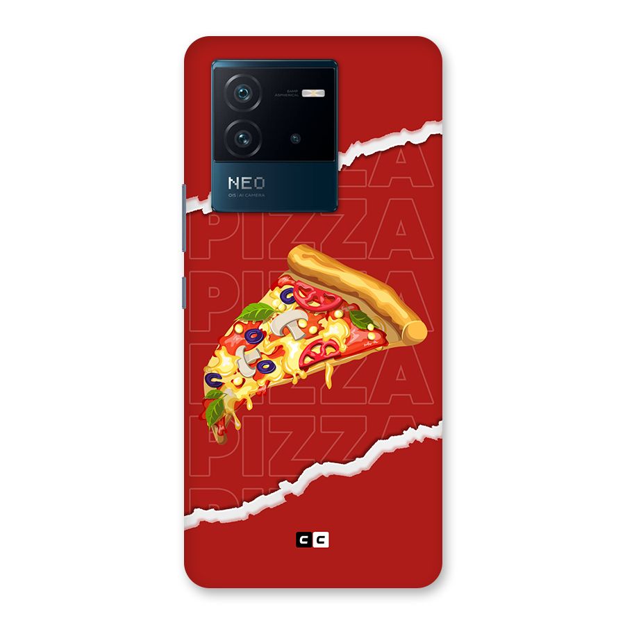 Pizza Lover Back Case for Vivo iQOO Neo 6 5G