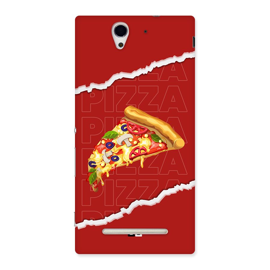 Pizza Lover Back Case for Xperia C3