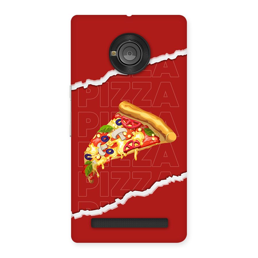 Pizza Lover Back Case for Yunique
