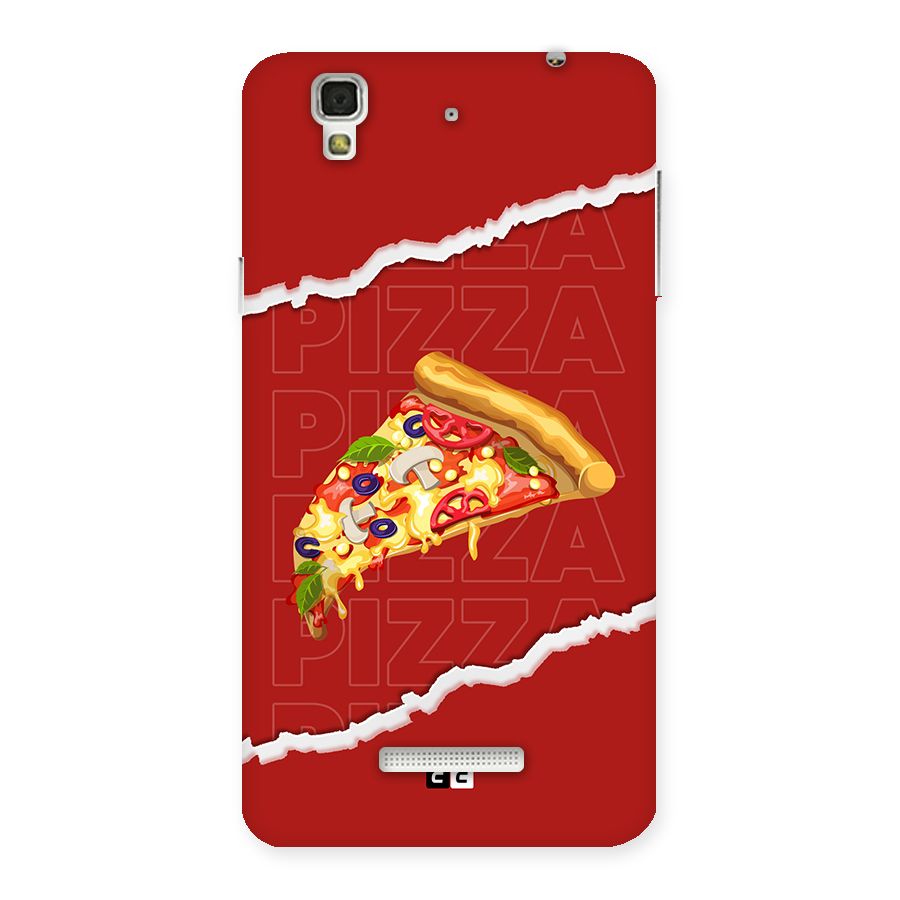 Pizza Lover Back Case for Yureka