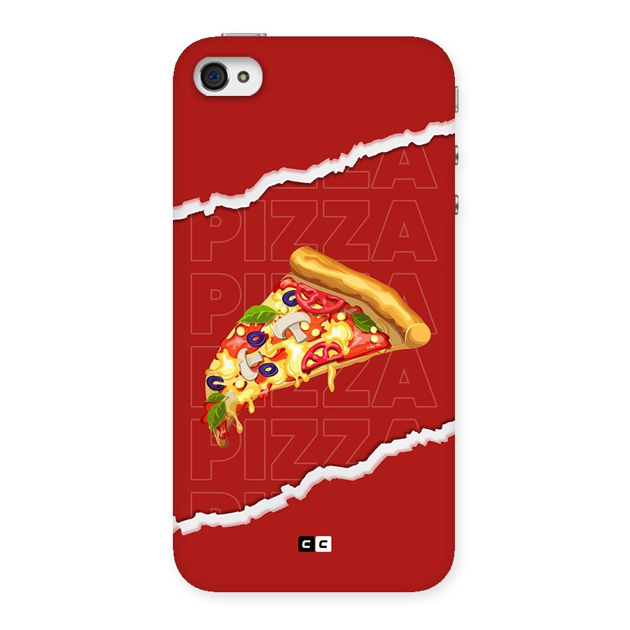 Pizza Lover Back Case for iPhone 4 4s