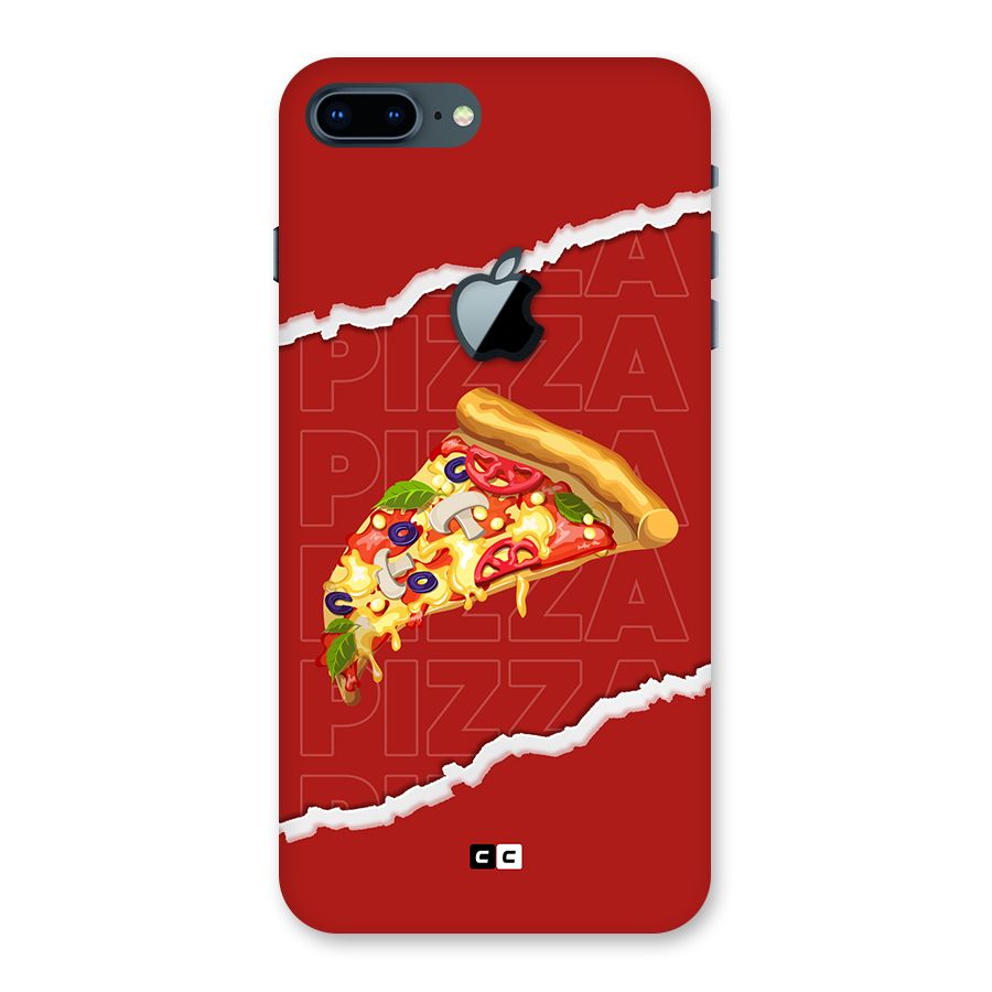 Pizza Lover Back Case for iPhone 7 Plus Apple Cut