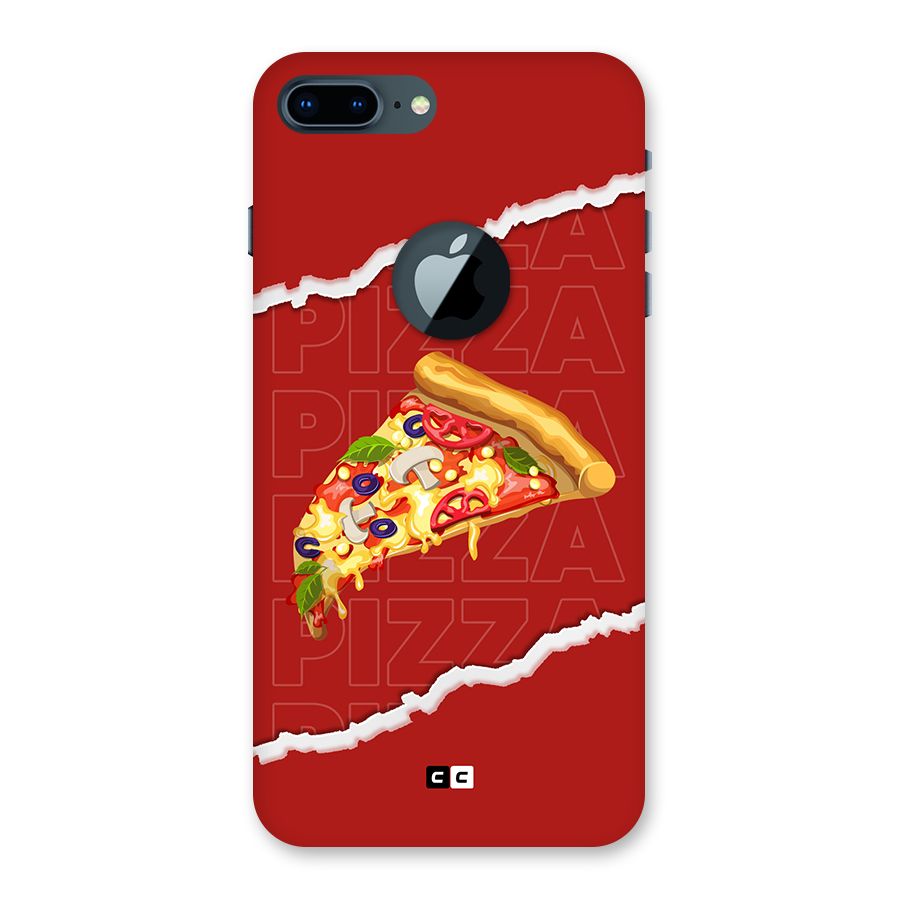 Pizza Lover Back Case for iPhone 7 Plus Logo Cut