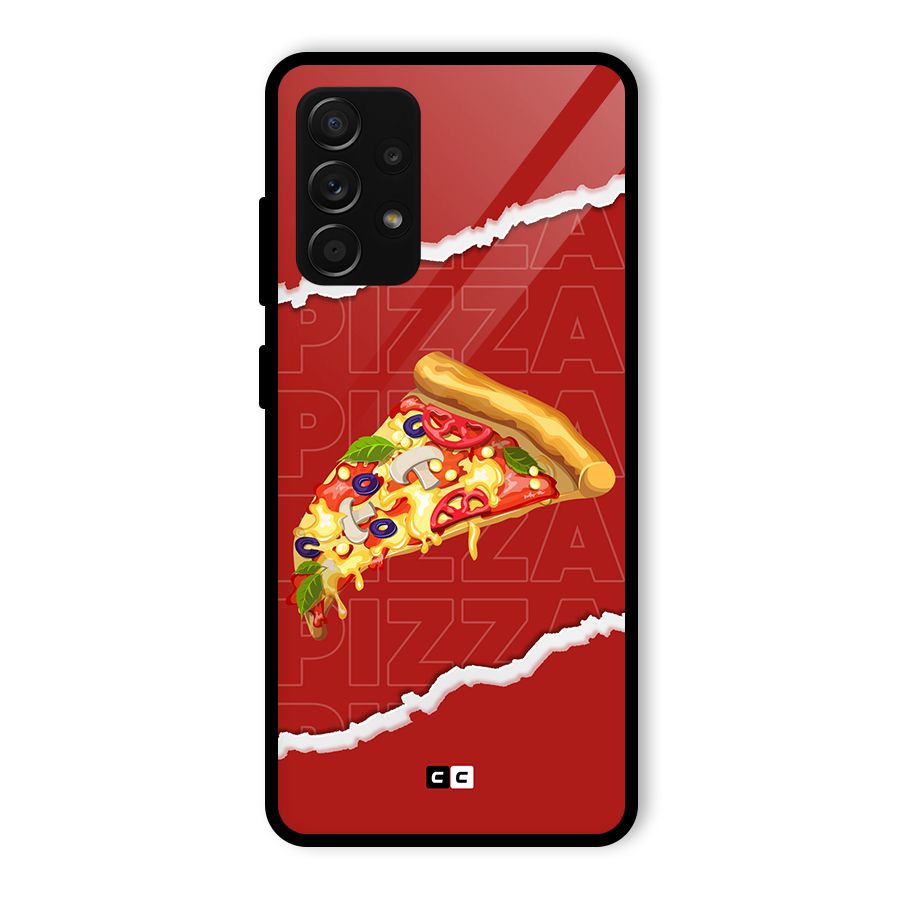 Pizza Lover Glass Back Case for Galaxy A53 5G