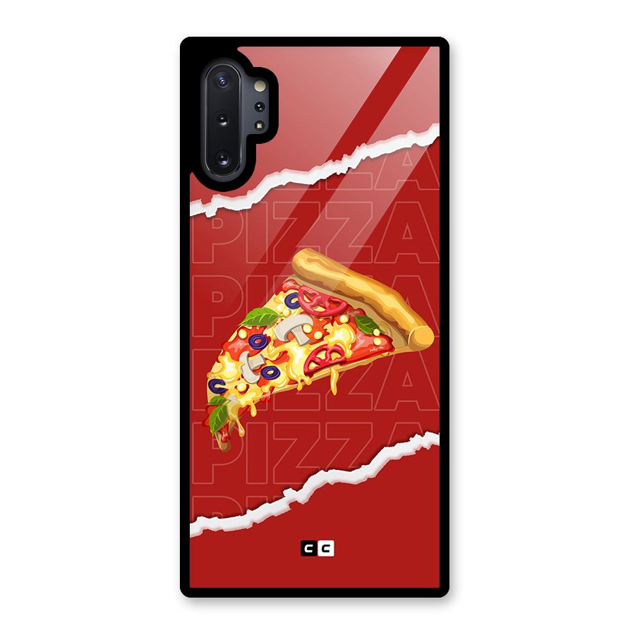 Pizza Lover Glass Back Case for Galaxy Note 10 Plus