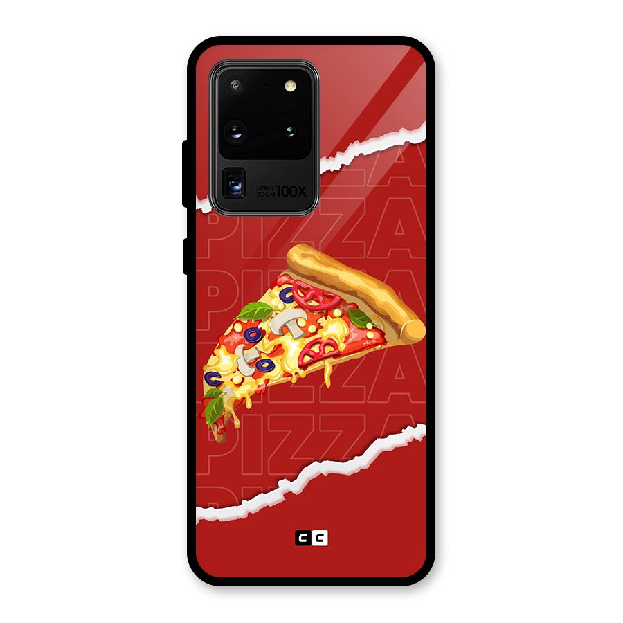 Pizza Lover Glass Back Case for Galaxy S20 Ultra