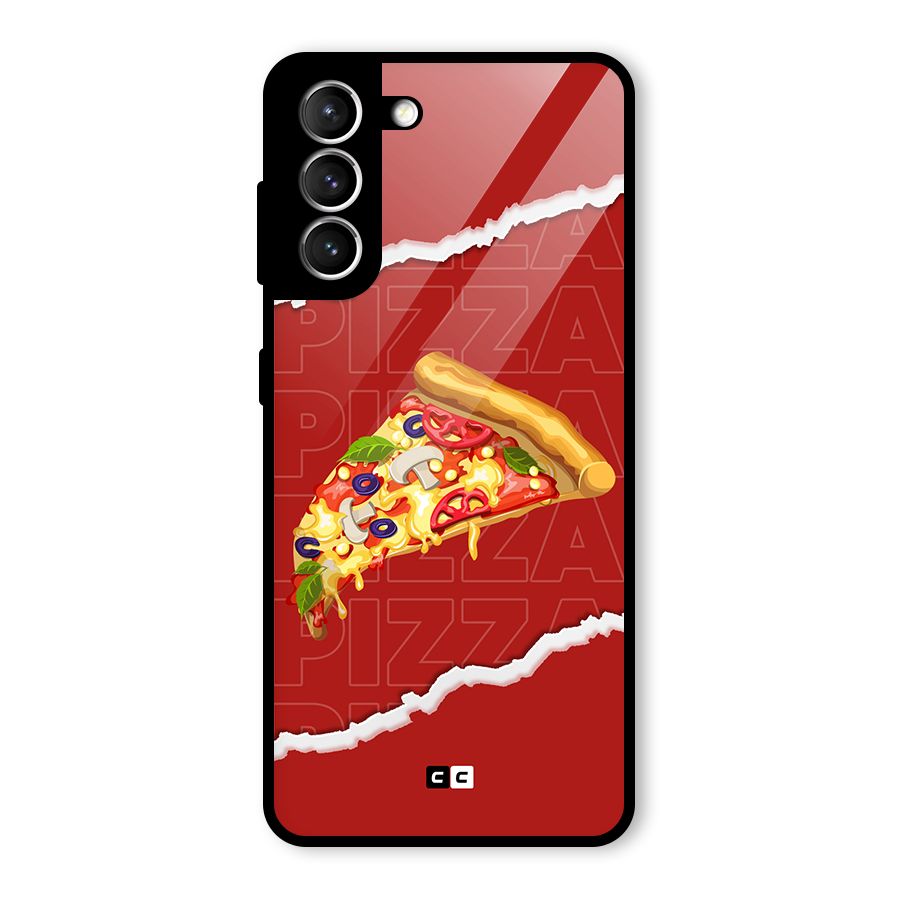 Pizza Lover Glass Back Case for Galaxy S21 5G