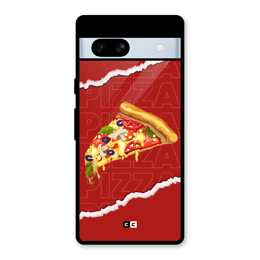 Pizza Lover Glass Back Case for Google Pixel 7a