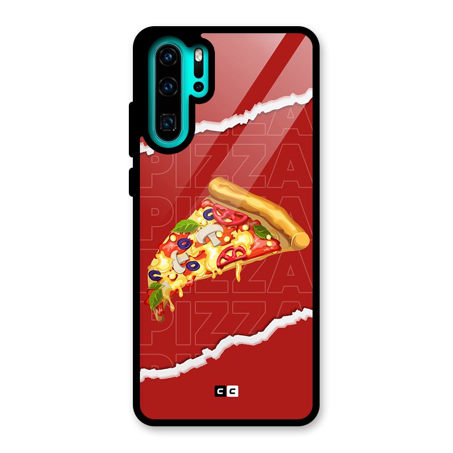 Pizza Lover Glass Back Case for Huawei P30 Pro