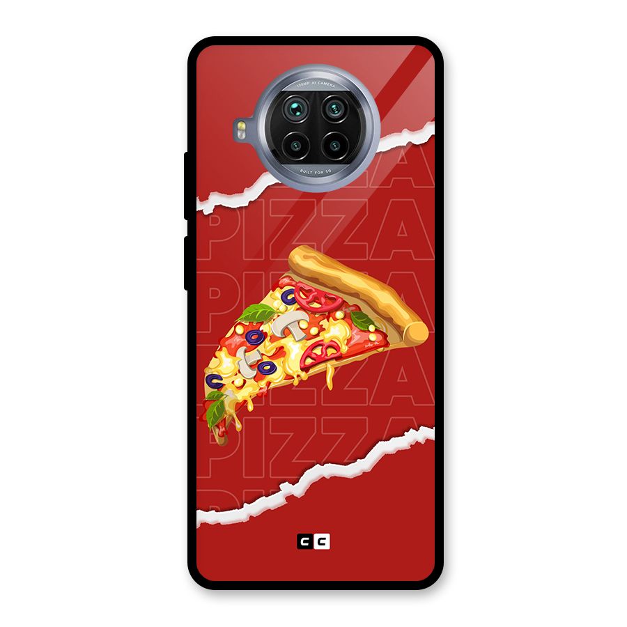 Pizza Lover Glass Back Case for Mi 10i