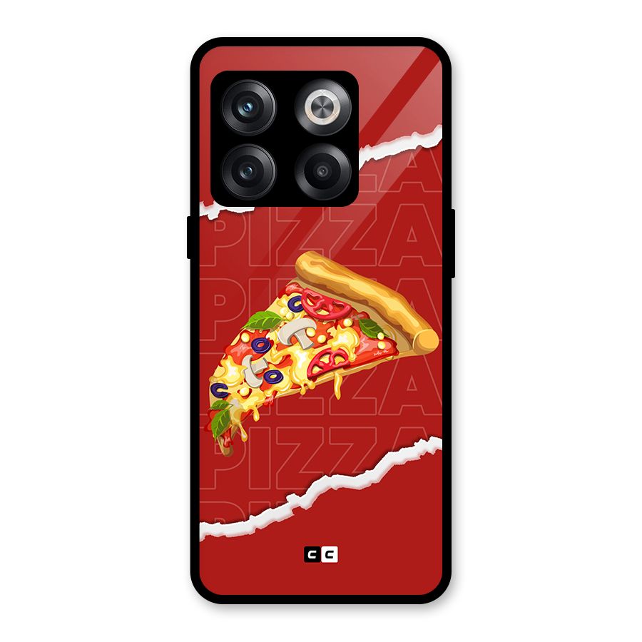Pizza Lover Glass Back Case for OnePlus 10T