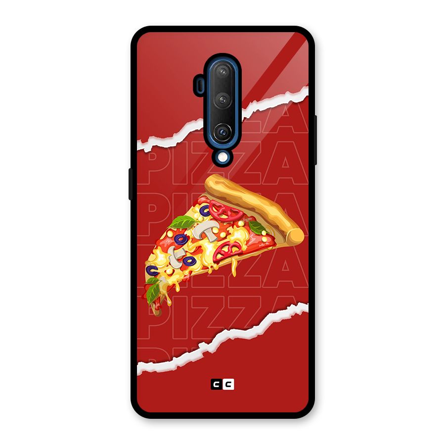 Pizza Lover Glass Back Case for OnePlus 7T Pro