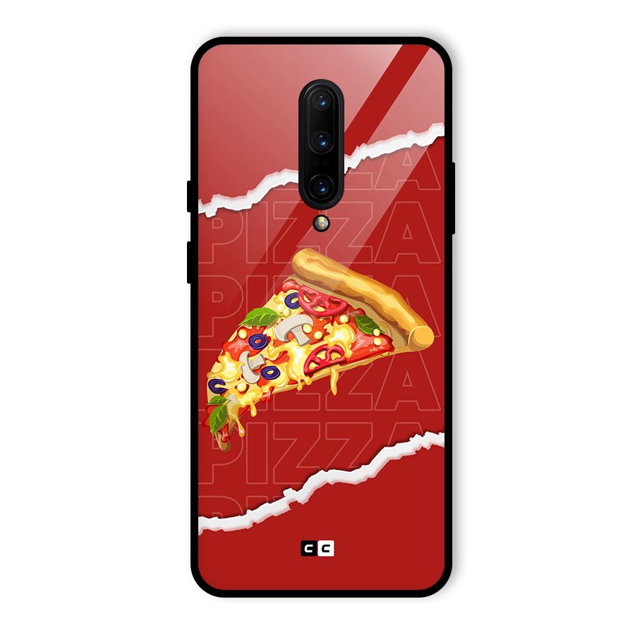 Pizza Lover Glass Back Case for OnePlus 7 Pro