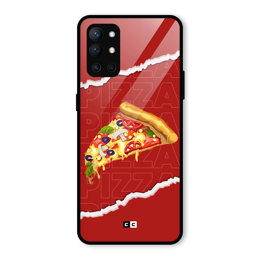 Pizza Lover Glass Back Case for OnePlus 9R