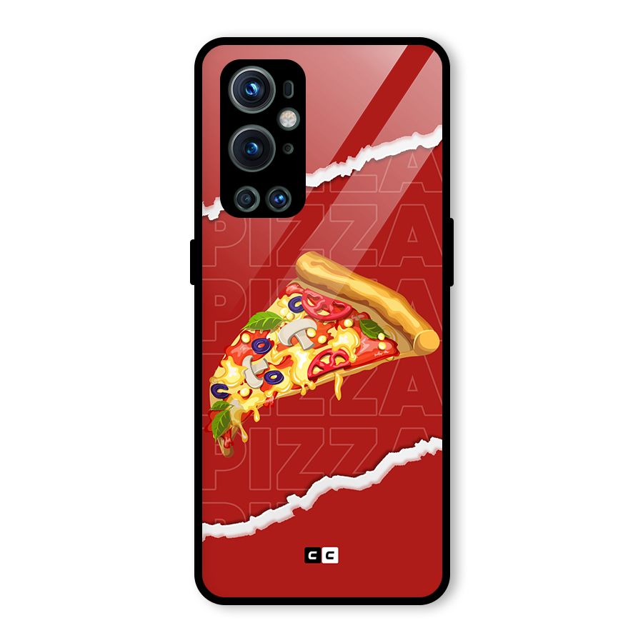 Pizza Lover Glass Back Case for OnePlus 9 Pro