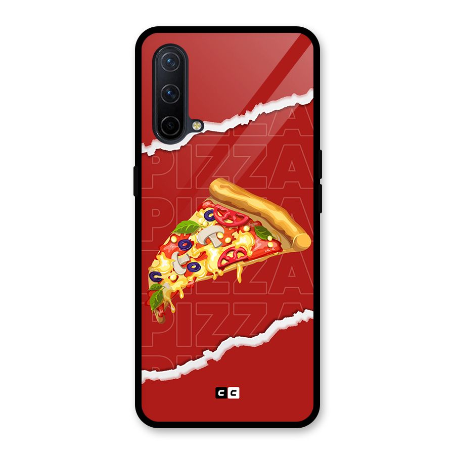 Pizza Lover Glass Back Case for OnePlus Nord CE 5G