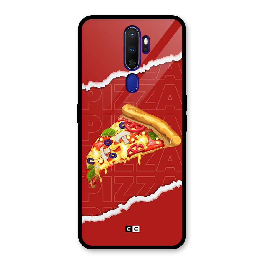Pizza Lover Glass Back Case for Oppo A9 (2020)