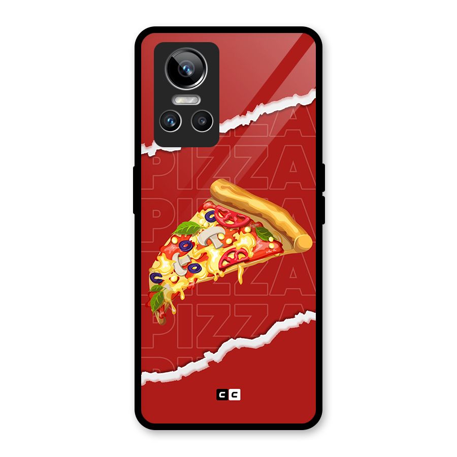 Pizza Lover Glass Back Case for Realme GT Neo 3