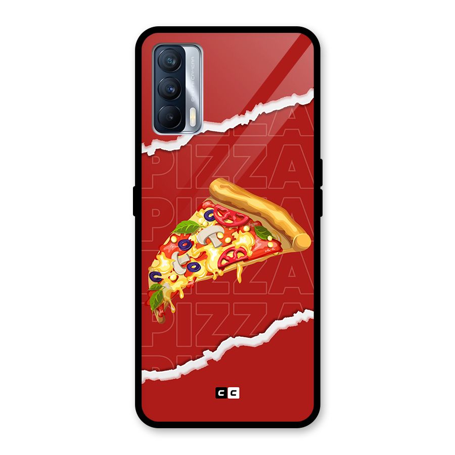 Pizza Lover Glass Back Case for Realme X7