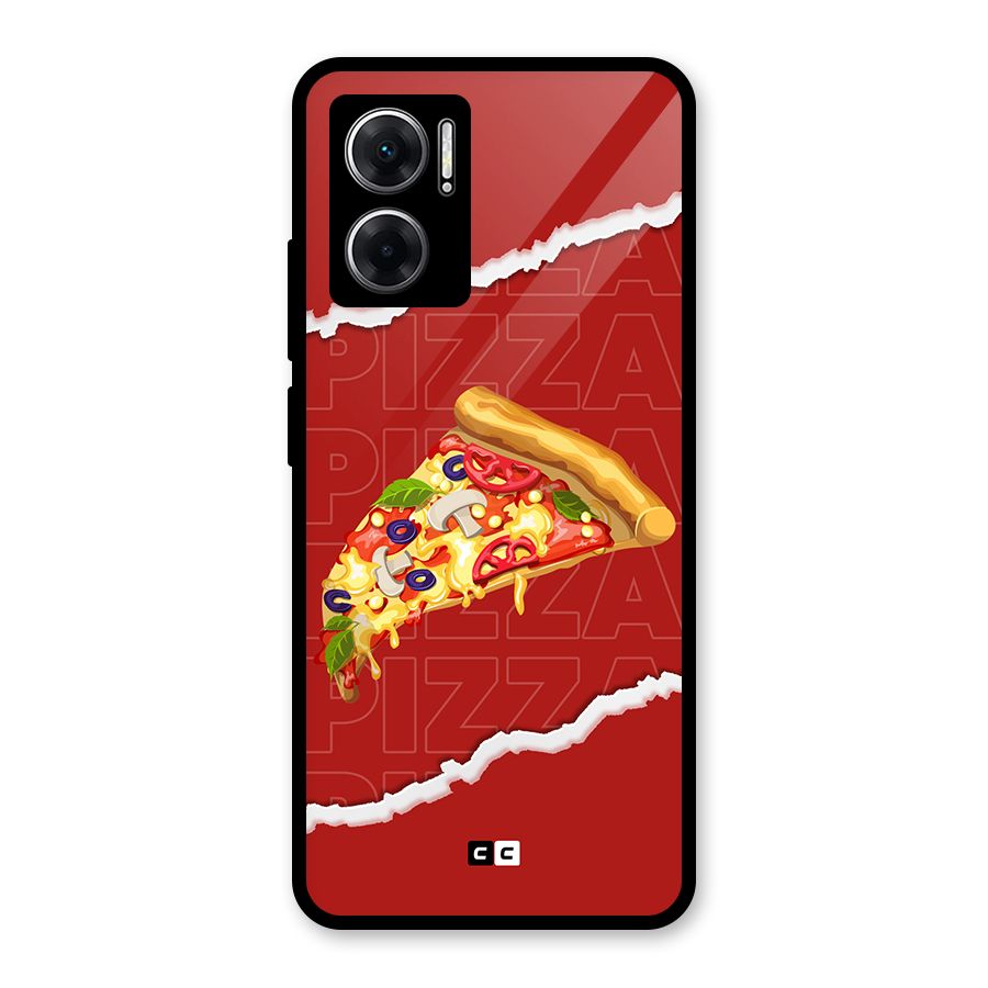 Pizza Lover Glass Back Case for Redmi 11 Prime 5G