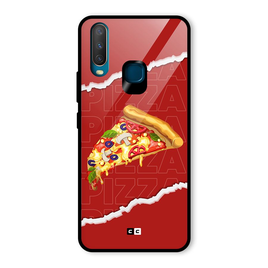 Pizza Lover Glass Back Case for Vivo U10