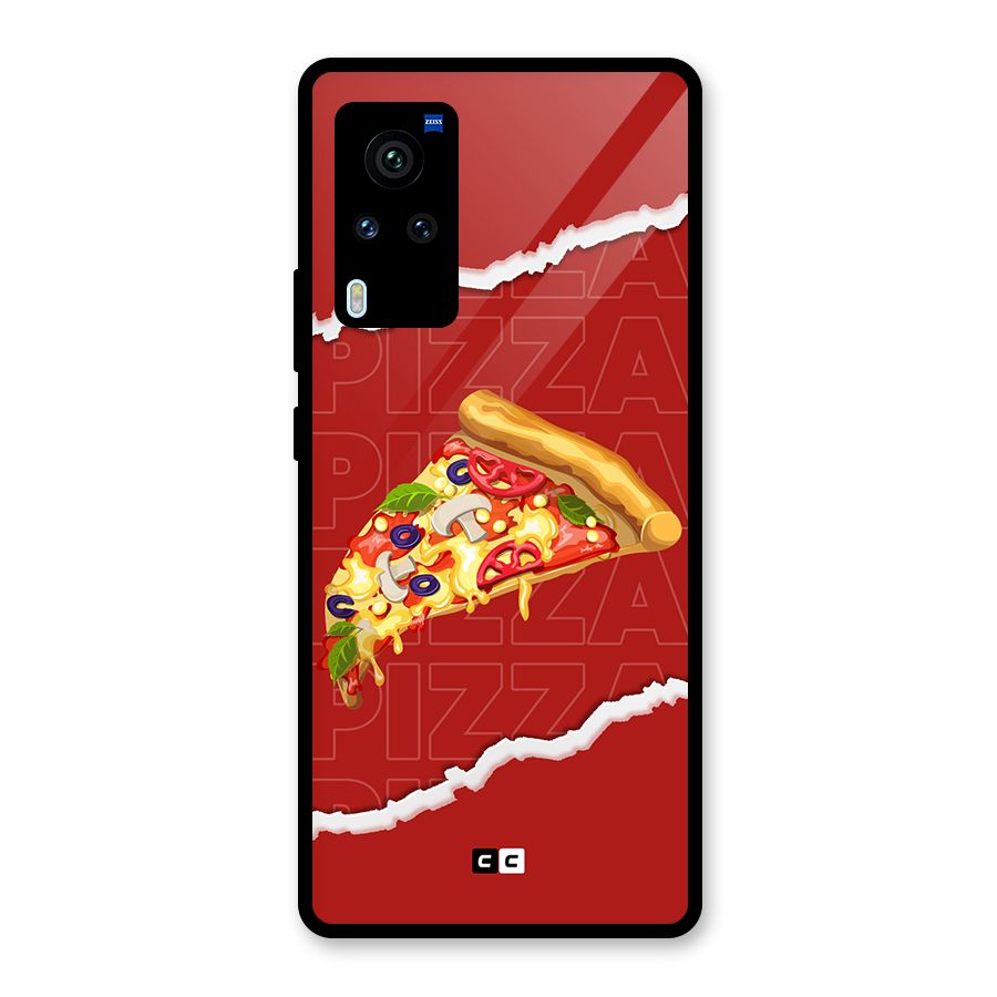 Pizza Lover Glass Back Case for Vivo X60 Pro