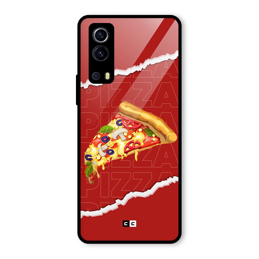 Pizza Lover Glass Back Case for Vivo iQOO Z3