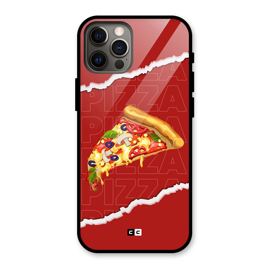 Pizza Lover Glass Back Case for iPhone 12 Pro