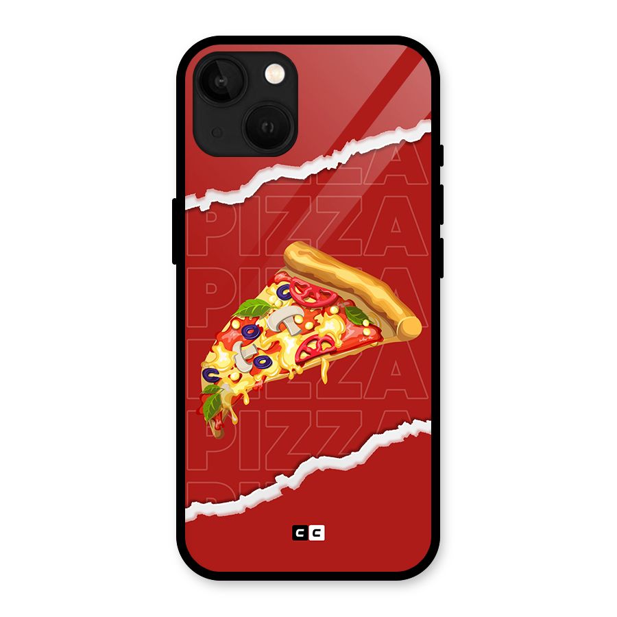Pizza Lover Glass Back Case for iPhone 13