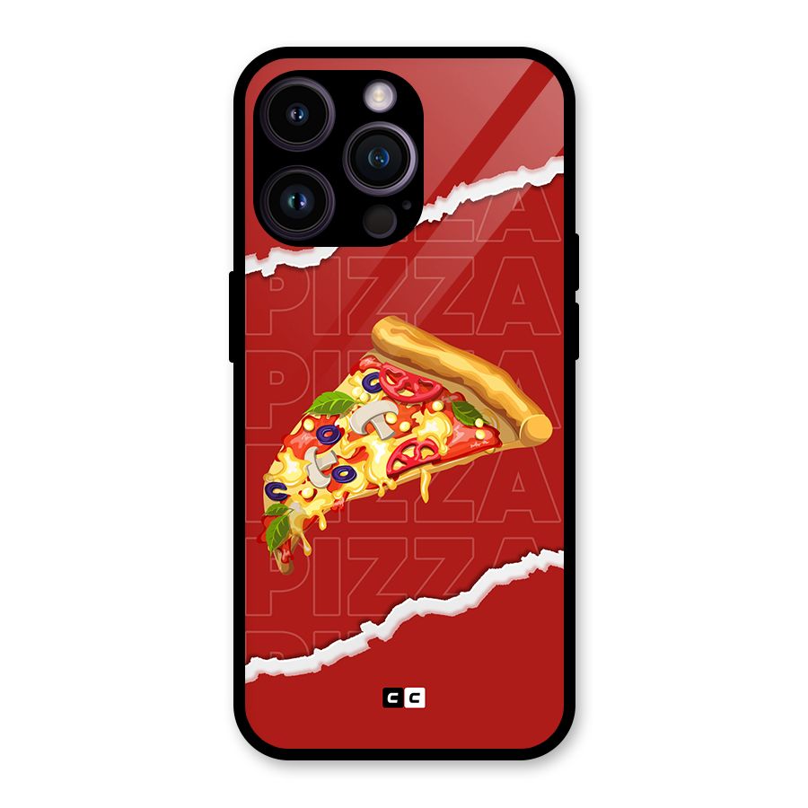 Pizza Lover Glass Back Case for iPhone 14 Pro Max
