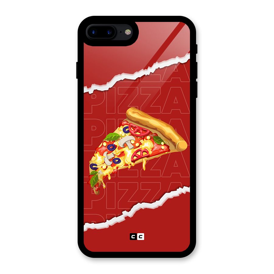 Pizza Lover Glass Back Case for iPhone 8 Plus