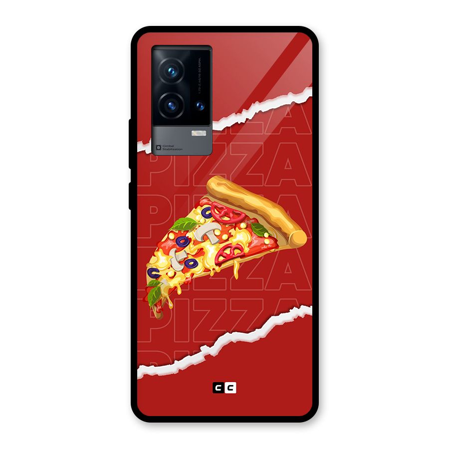 Pizza Lover Glass Back Case for iQOO 9 5G