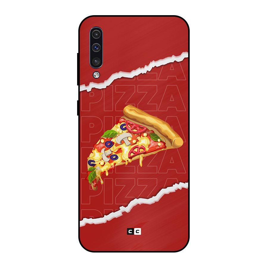 Pizza Lover Metal Back Case for Galaxy A30s