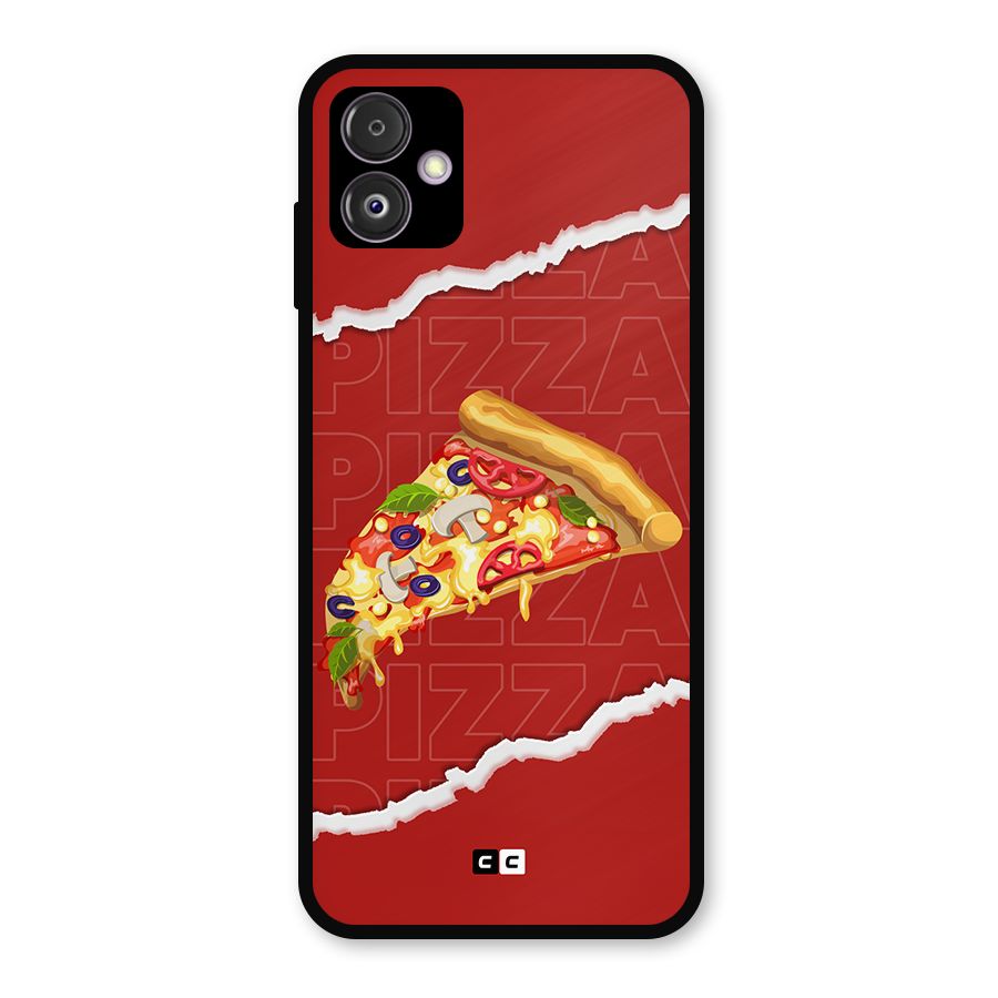 Pizza Lover Metal Back Case for Galaxy F14
