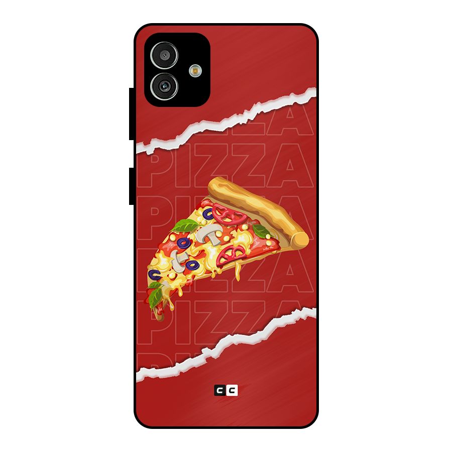 Pizza Lover Metal Back Case for Galaxy M13 5G