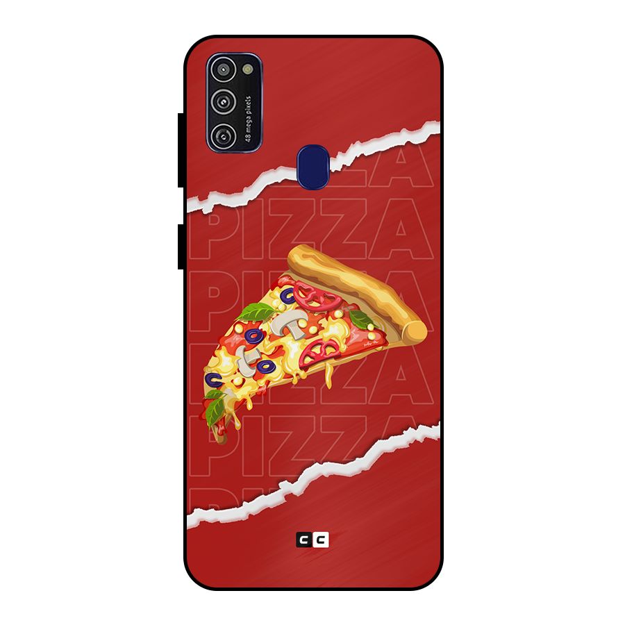 Pizza Lover Metal Back Case for Galaxy M30s