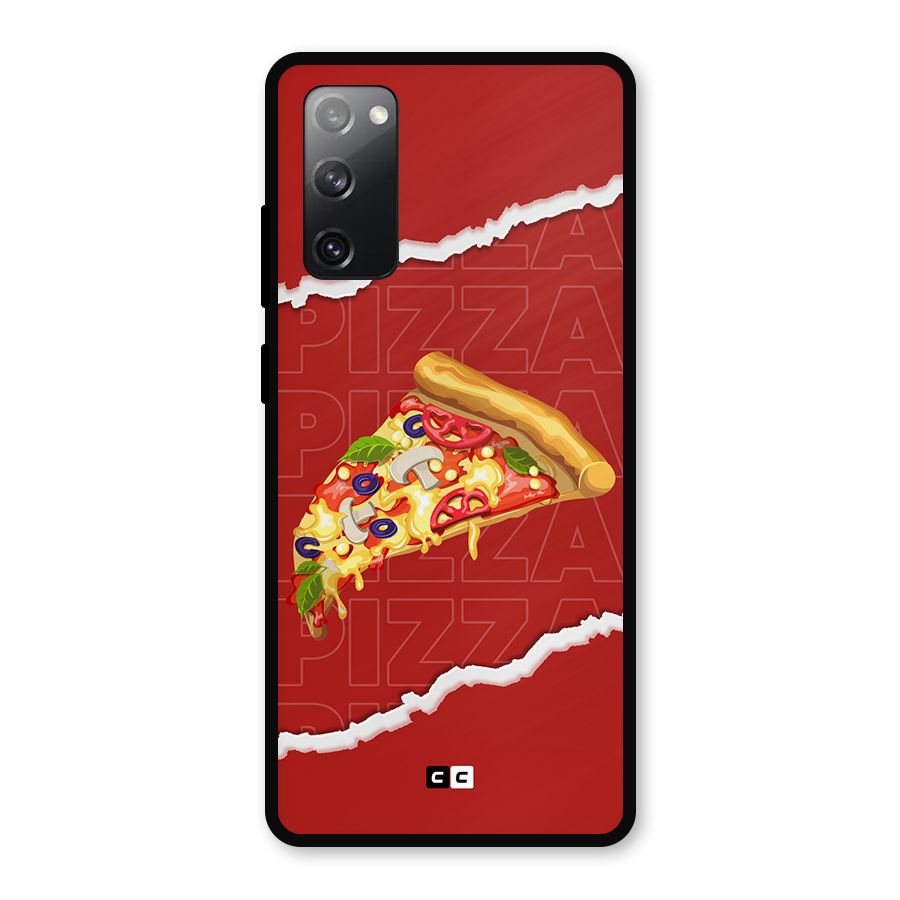 Pizza Lover Metal Back Case for Galaxy S20 FE 5G