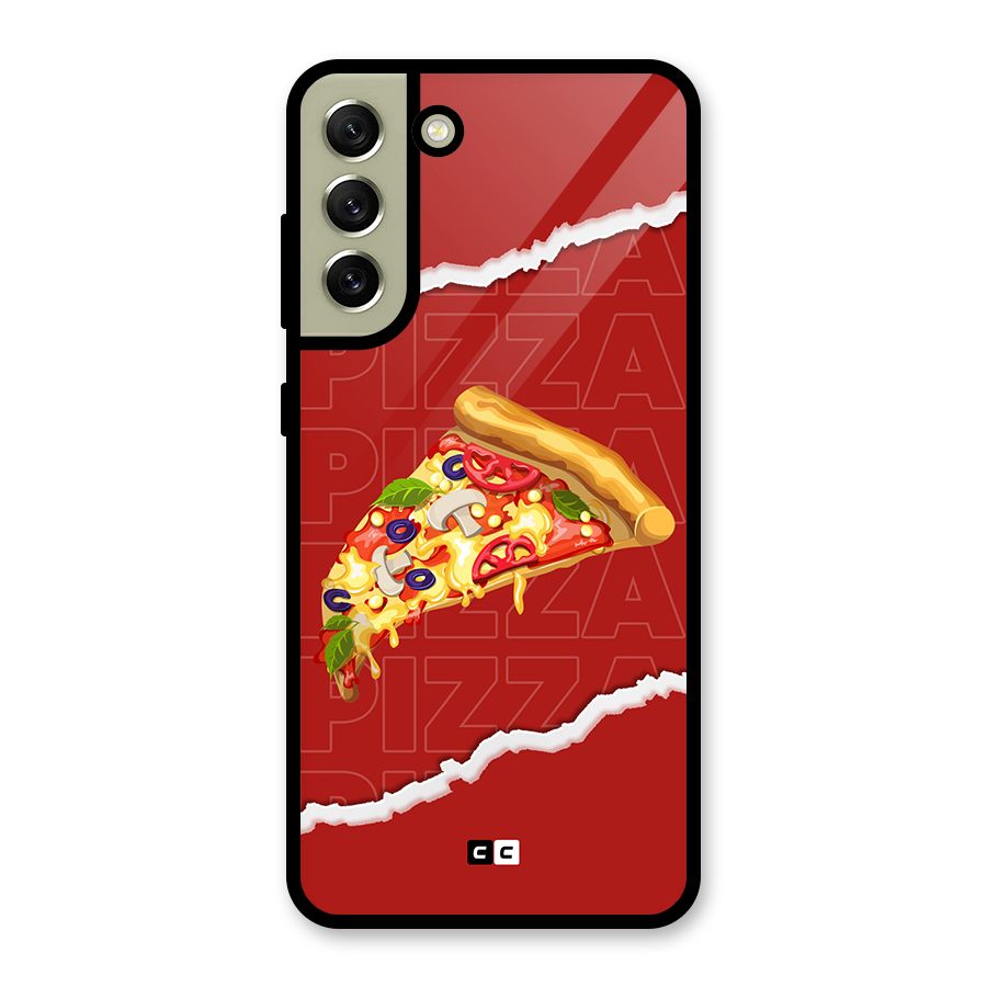 Pizza Lover Metal Back Case for Galaxy S21 FE 5G (2023)